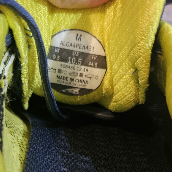 Altra Provision 4.0 Blue Road Running Athletic Sneakers Shoes Men's Size 10.5 M - Picture 8 of 9